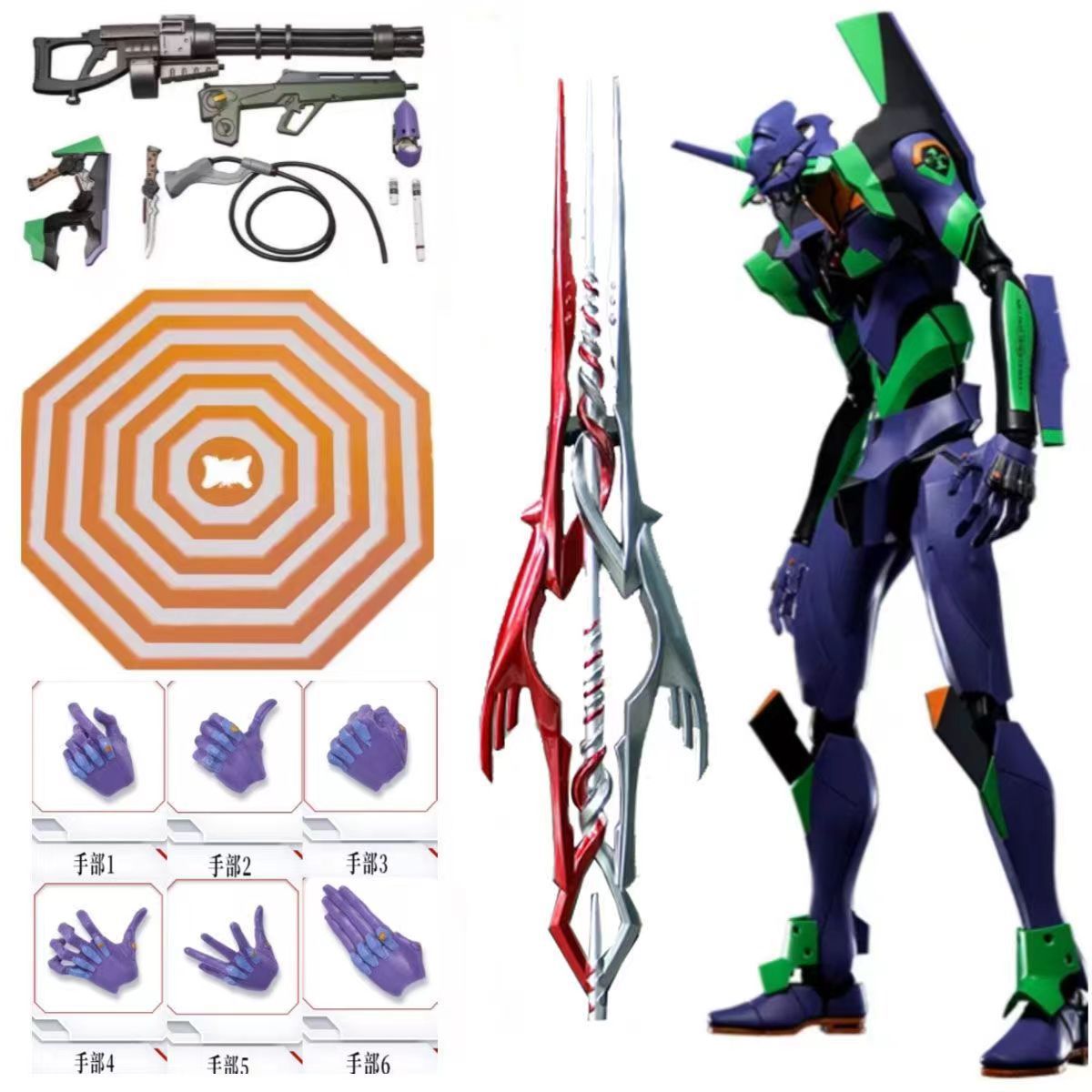 Bandai Anime EVA Evangelion-01 - Model Kit Eva 02 评论和价格