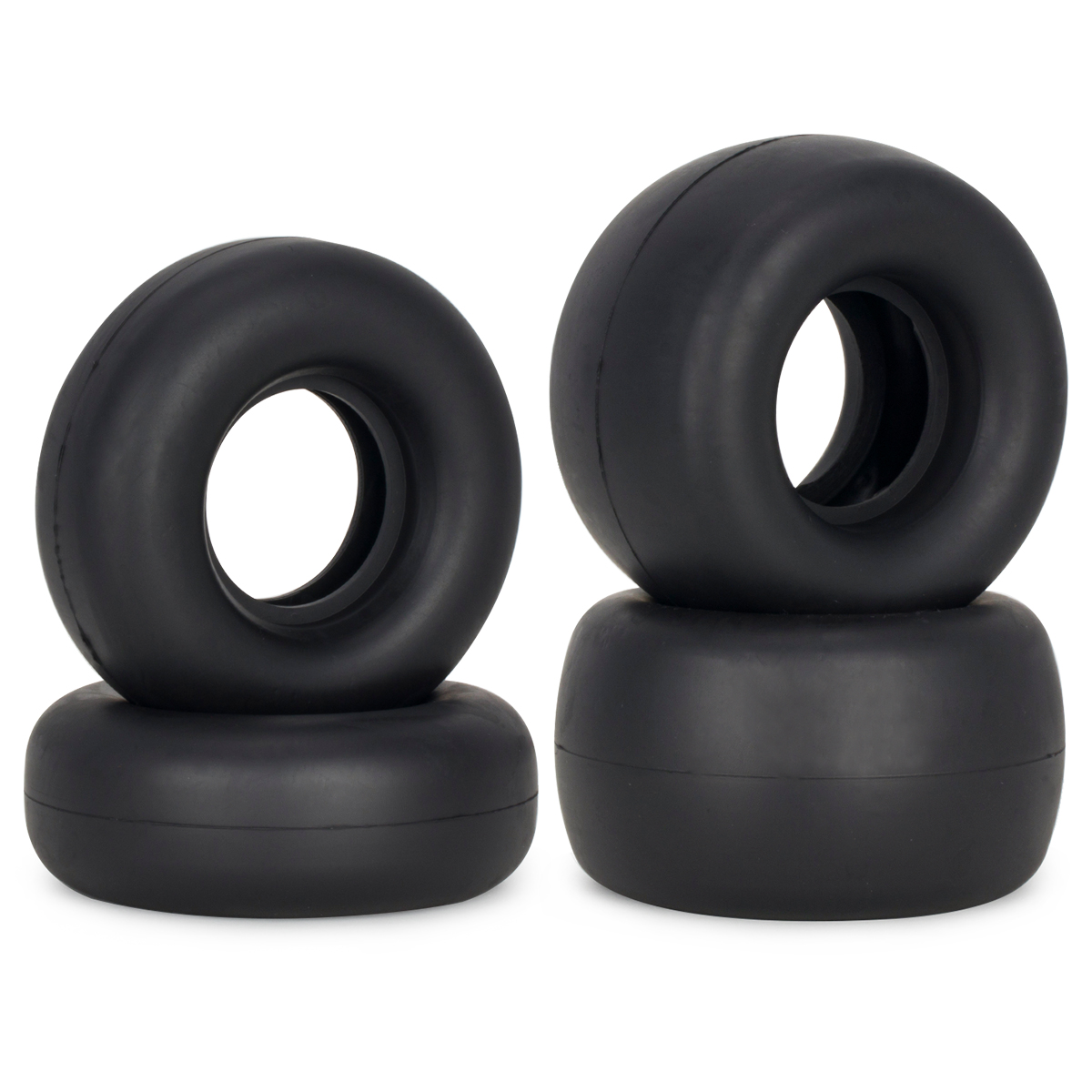 4Pcs RC Rubber Tires Wheels wi - Model Kit Tamiya 评论和价格
