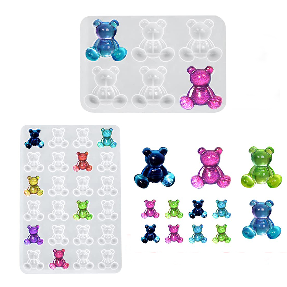 Crystal Bear Resin Silicone Mo - Model Kit Varnish 评论和价格