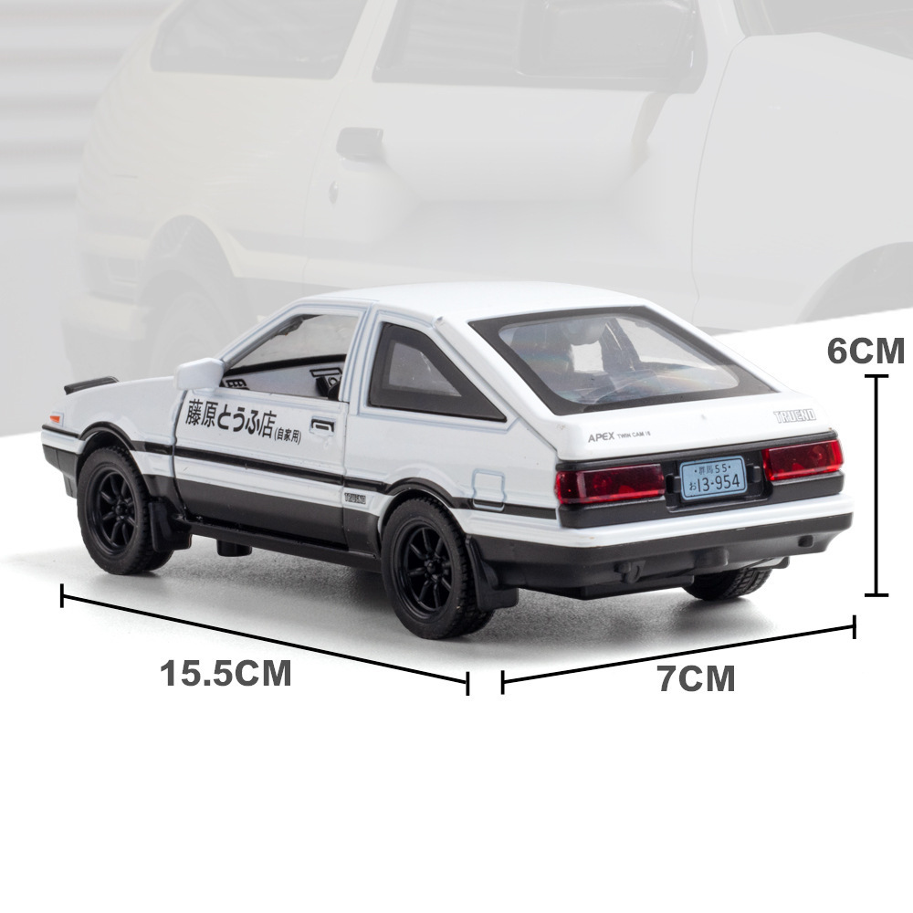 1:32 INITIAL D AE86 Alloy Car  - Model Kit Initial D 评论和价格