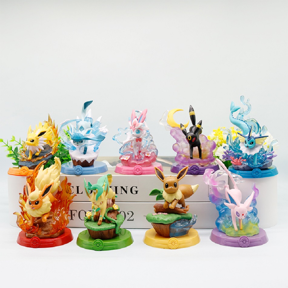 8 style Pokémon Action Doll Pi - Model Kit Pokemon 评论和价格