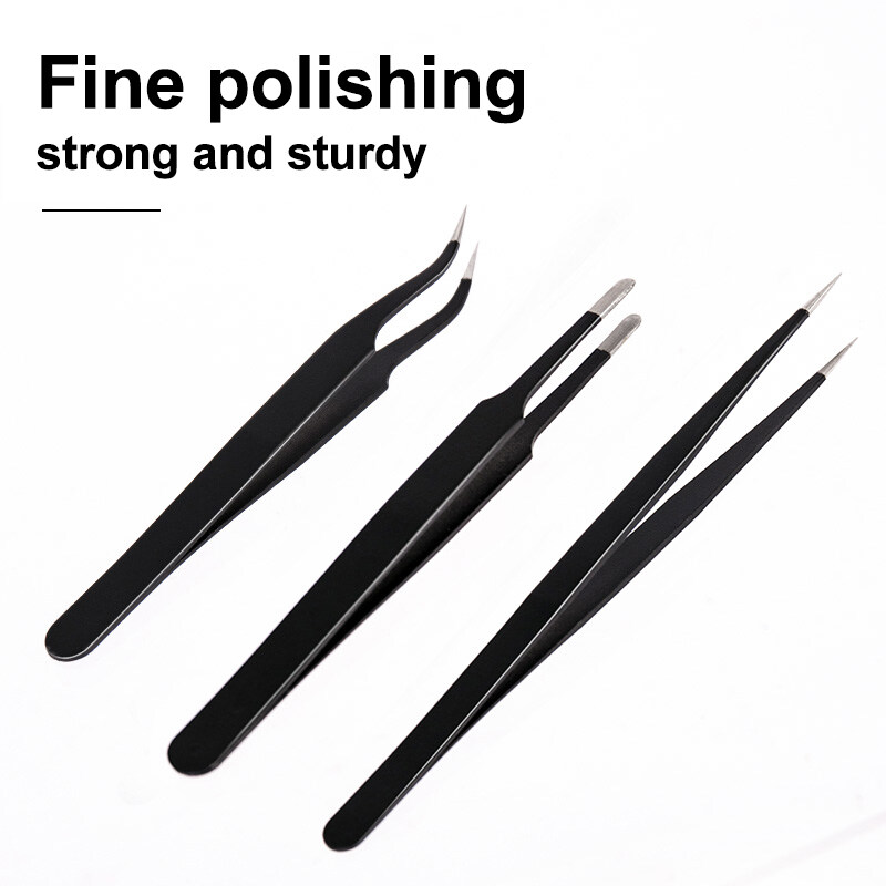 Deli 3PCS Tweezers Set Upgrade - Model Kit Tweezers 评论和价格