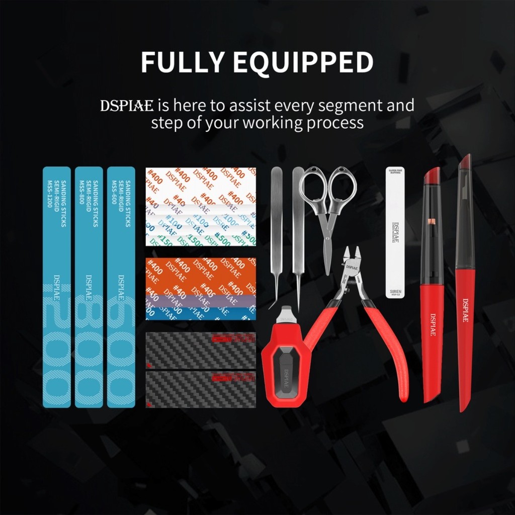 DSPIAE TC-S01 Departure Tool C - Model Kit Tweezers 评论和价格