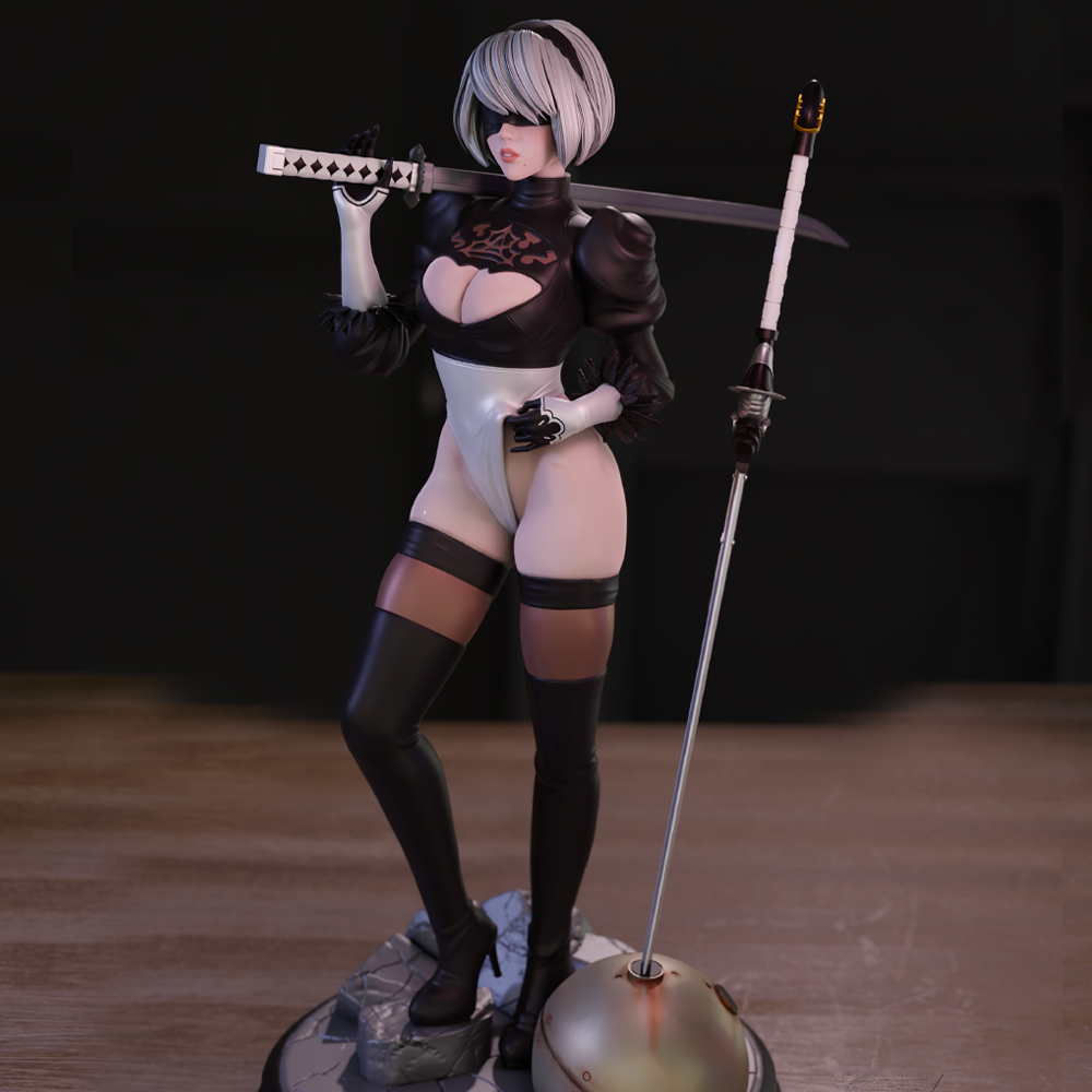 1/24 3d Printing Model Kit Bea - Model Kit Nier Automata 评论和价格