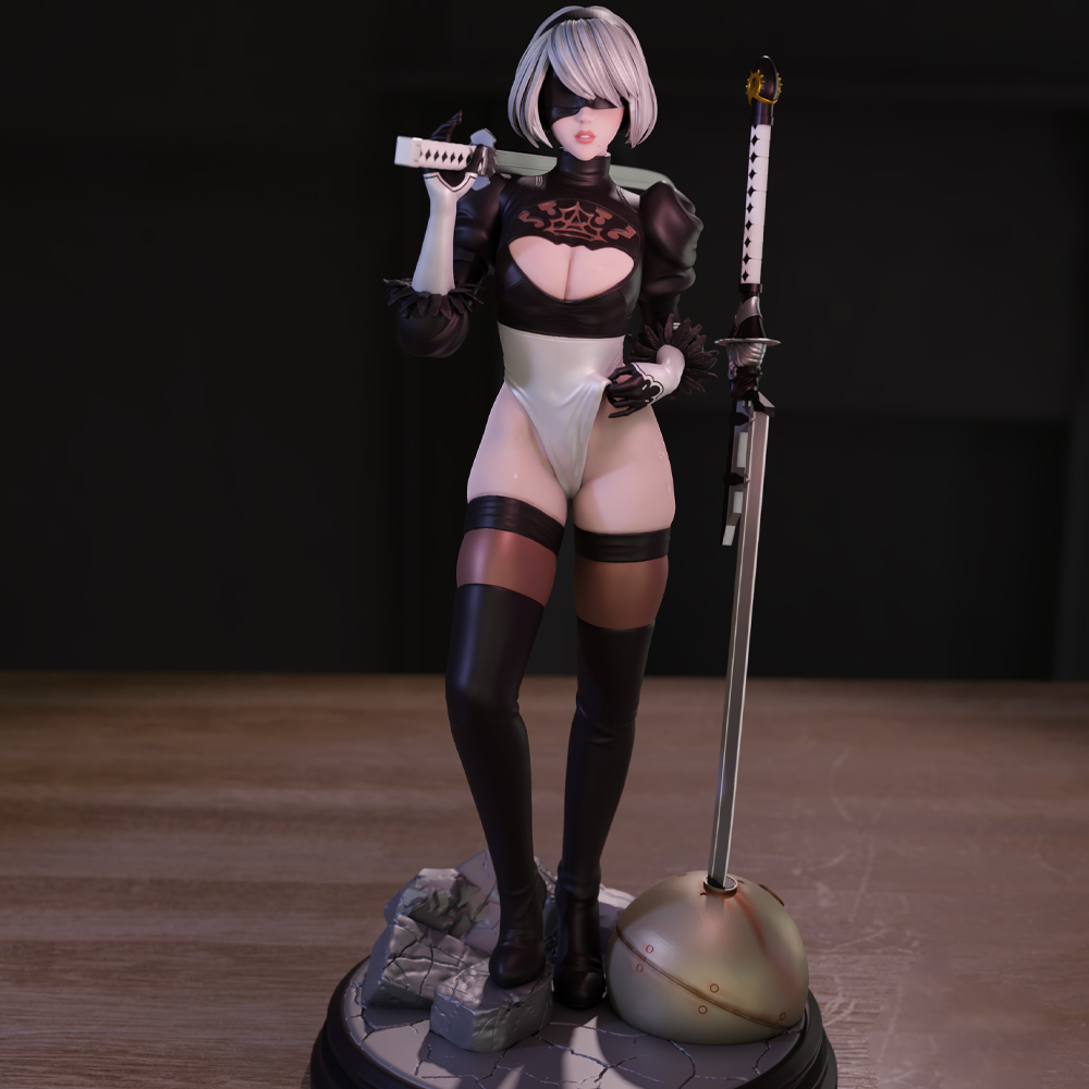 1/24 3d Printing Model Kit Bea - Model Kit Nier Automata 评论和价格