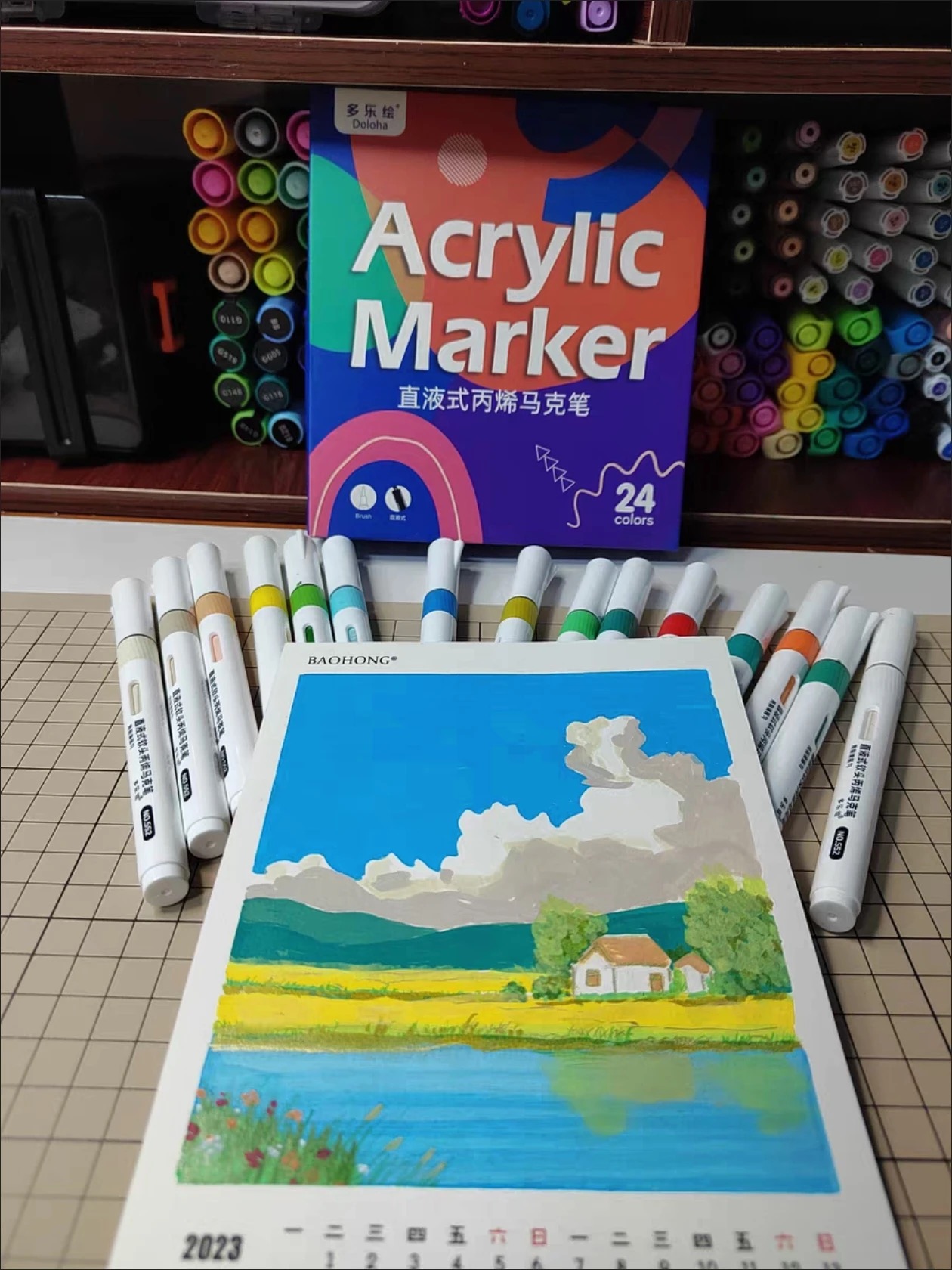 DOLOHA Doloha Acrylic Marker P - Model Kit Horse 评论和价格